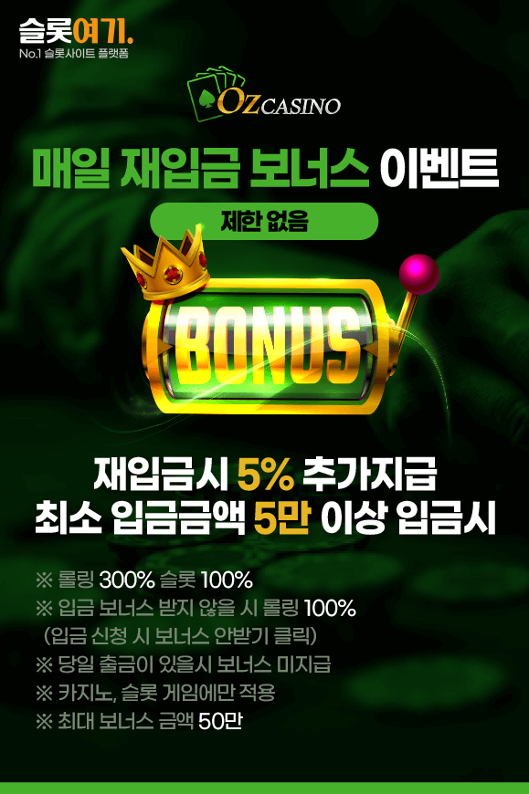 Daily Redeposit Bonus Events