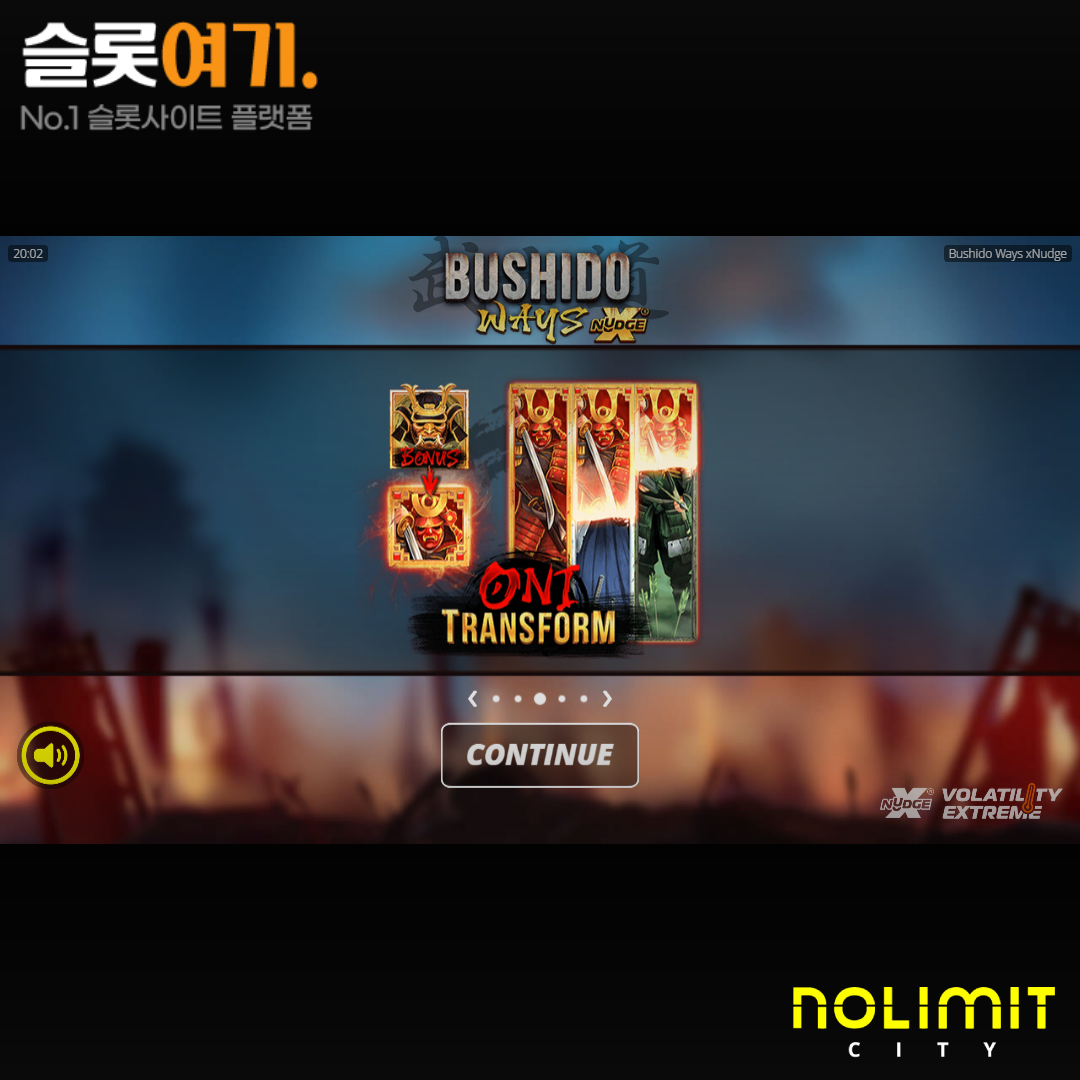 NoLimit City [Bushido Waze]