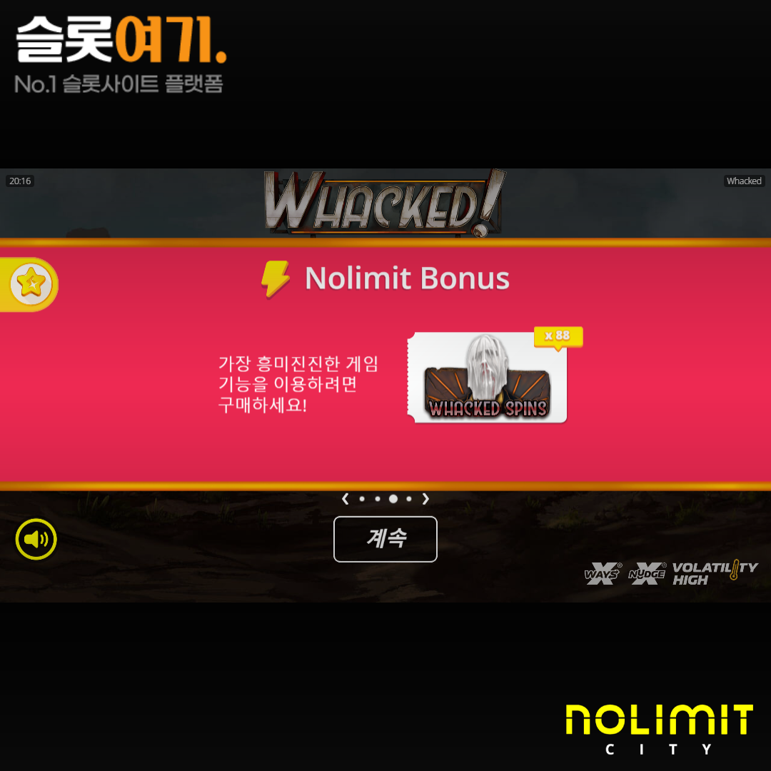 NoLimit City [Whacked]
