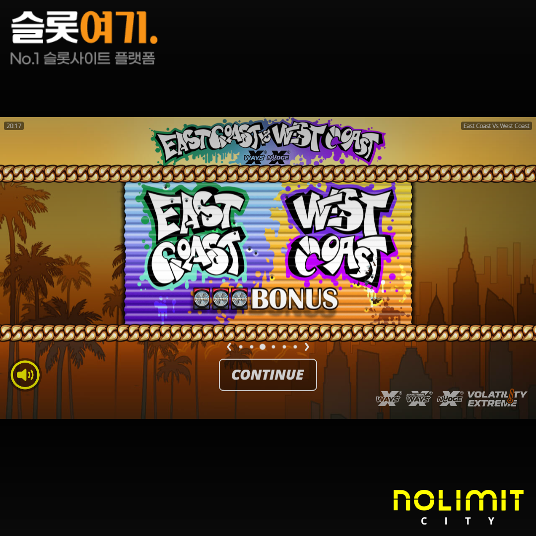 NoLimit City [East Coast VS West Coast]