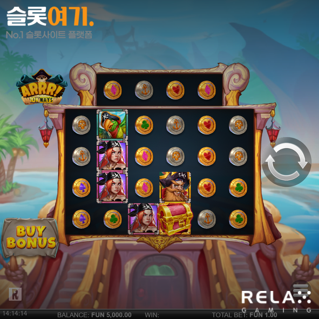 Relax Gaming [ARRR! 10K Ways]