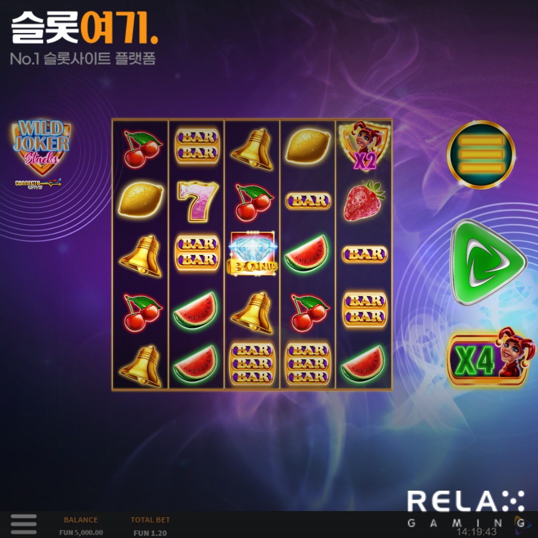 Relax Gaming [Wild Joker Stacks]