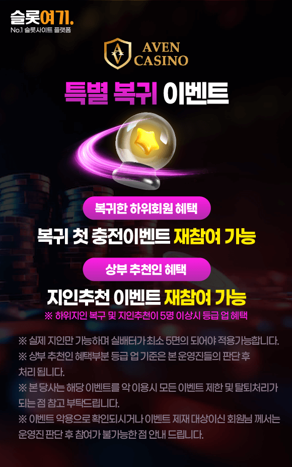Special return event