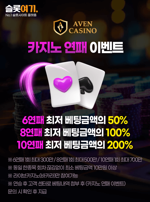 Casino losing streak events