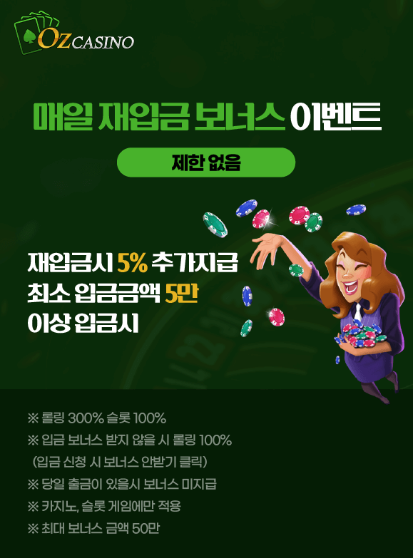 Daily Redeposit Bonus Events