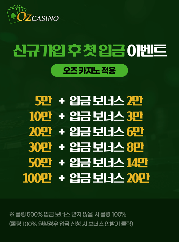 New signup first deposit event