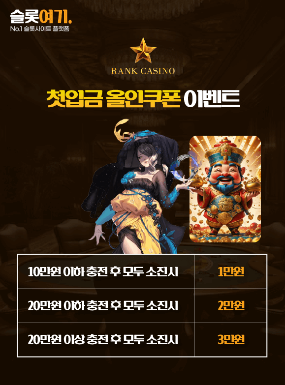 First deposit all-in coupon offer