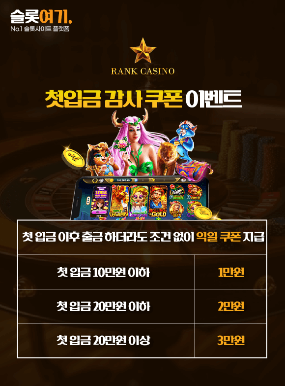 First Deposit Thank You Coupon Event