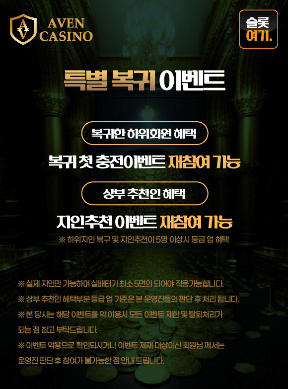 Special return event