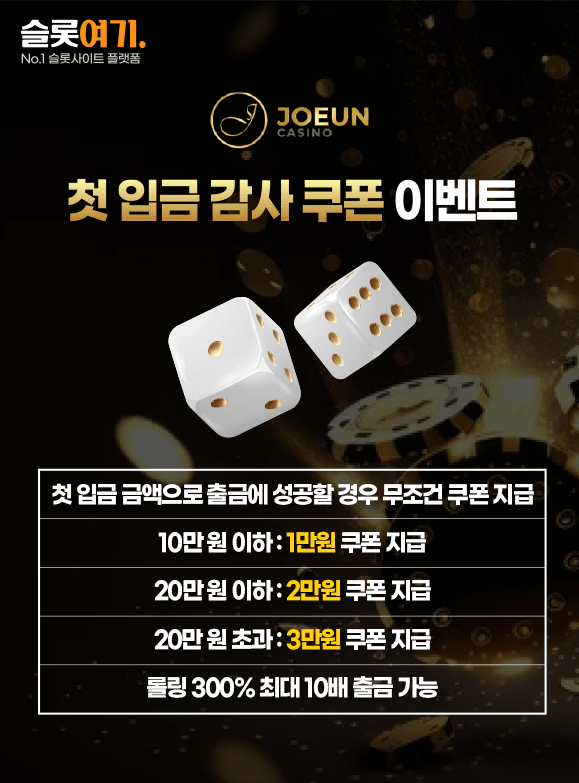 First Deposit Appreciation Coupon Event