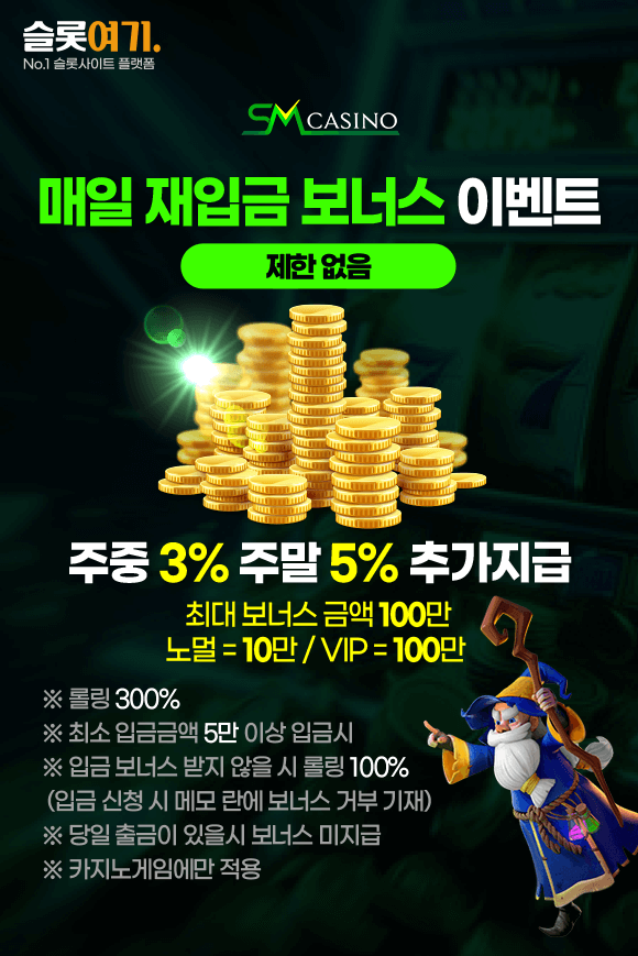 Daily Re-Deposit Bonus Event