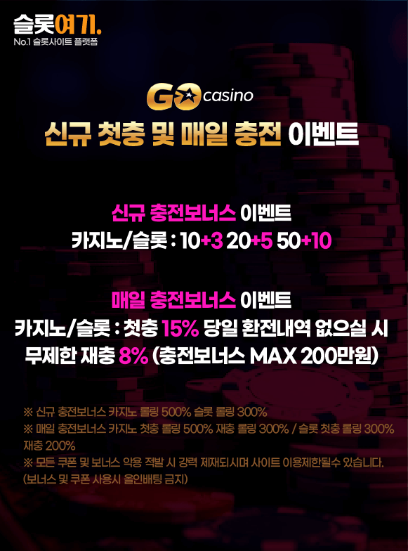 New first-time top-up and daily top-up events