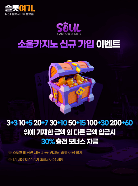 SoulCasino New Signup Event
