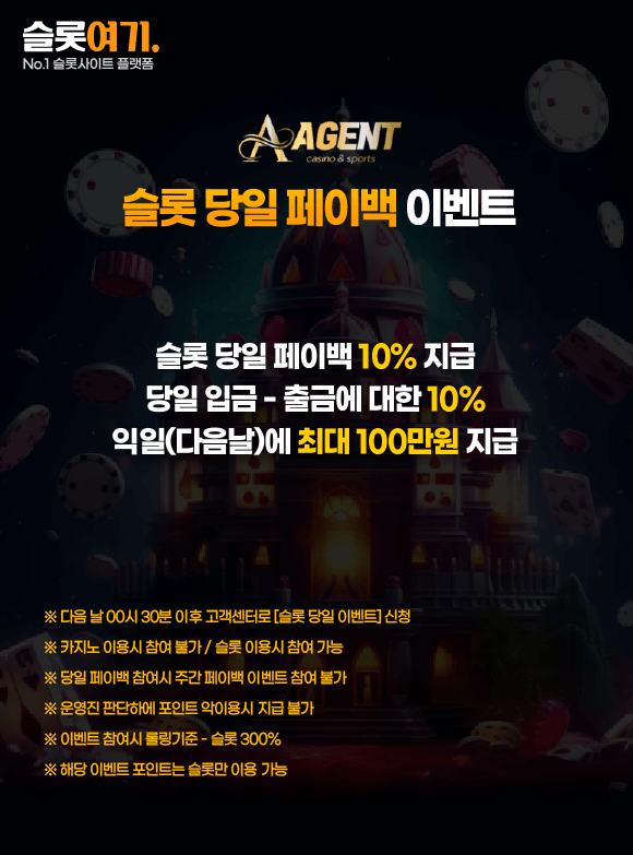Slot Same Day Payback Events