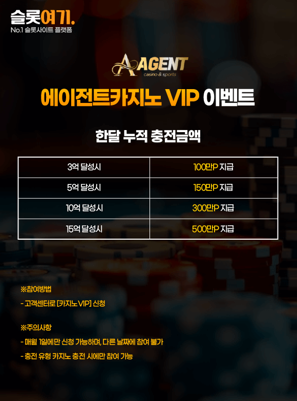 Agent Casino VIP Events