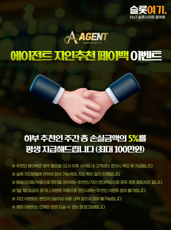 Agent Referral Payback Events