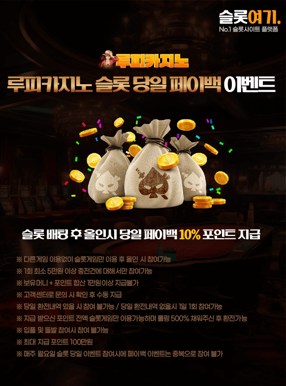 Slot Same Day Payback Events