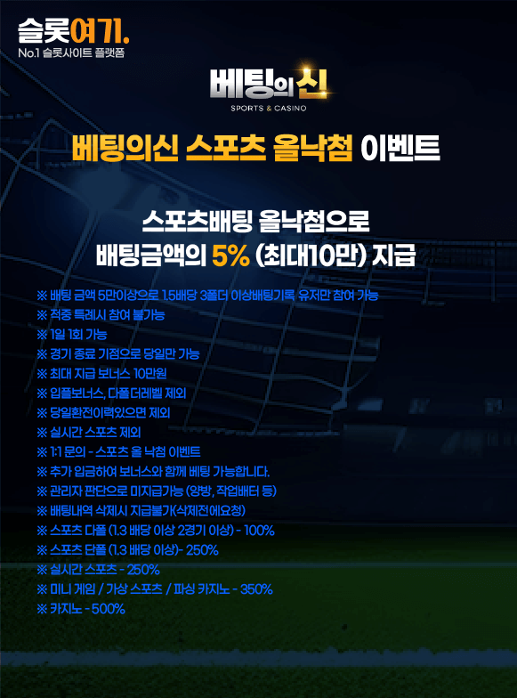 Betting's New Sports All-Win Events