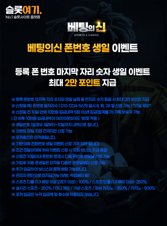 Betting Gods Phone Number Birthday Event