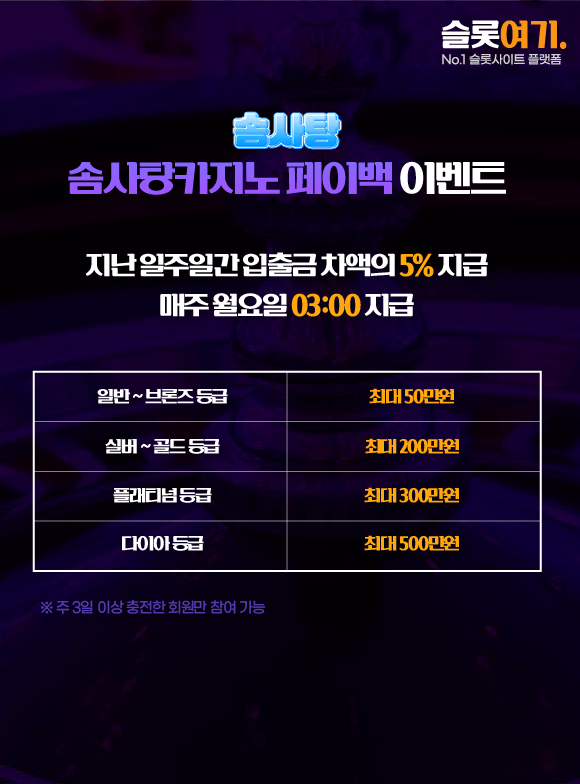 페이백 이벤트