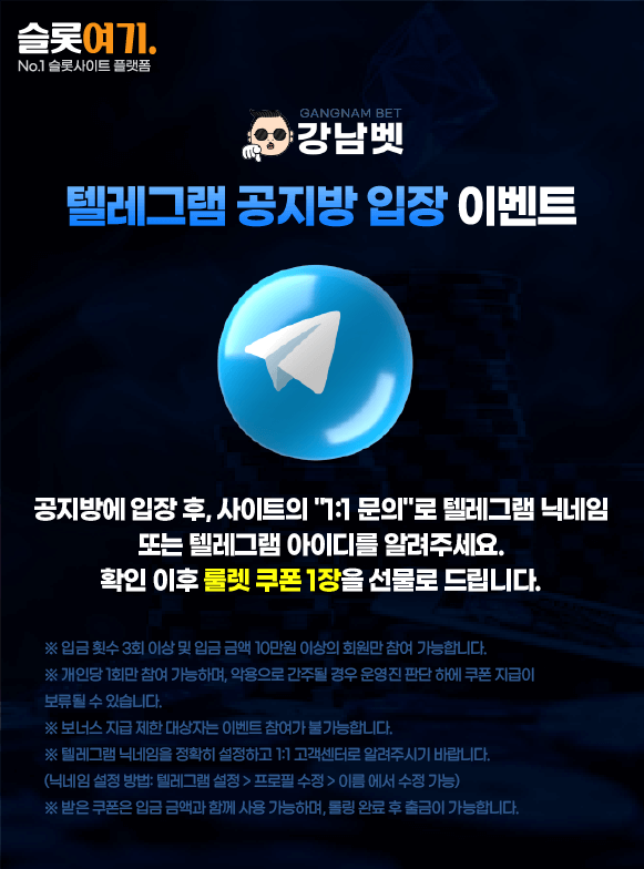Telegram Public Admission Events