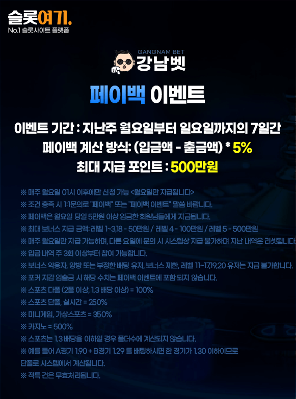 Payback events