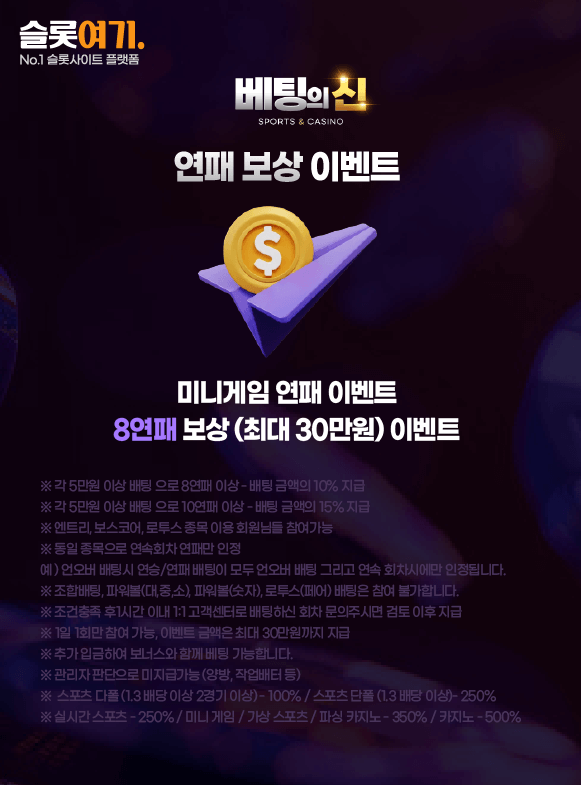 Losing streak reward event