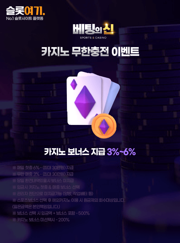 Casino Infinite Top-Up Event