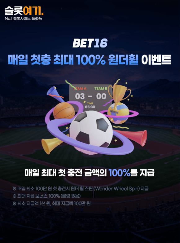 Up to 100% Wonder Wheel event for daily first charge