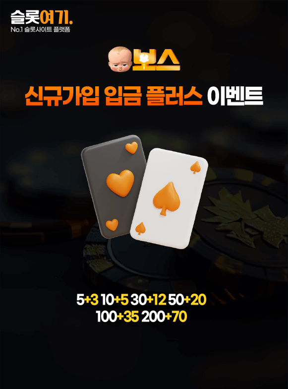New Signup Deposit Plus Event