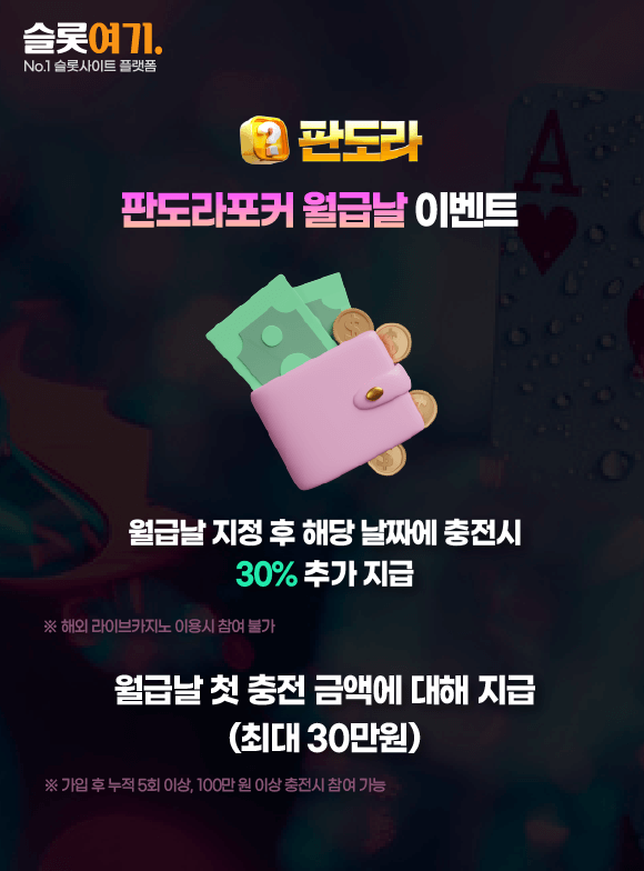 PandoraPoker Payday Event