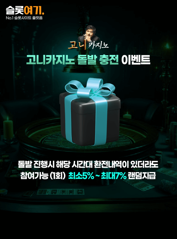 Goni Casino Sudden Charge Event