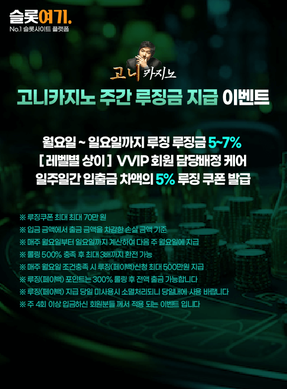 Goni Casino Weekly Rouge Payout Event