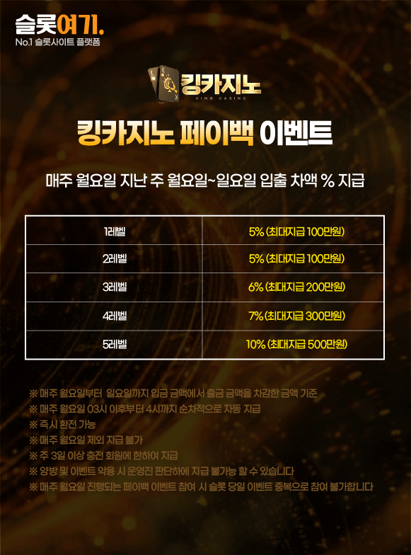 페이백 이벤트