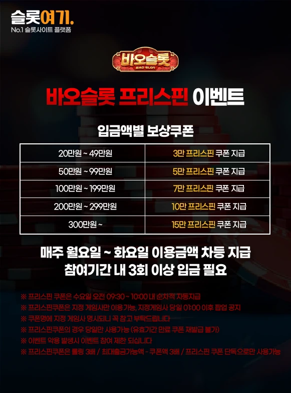 Free Spin Events